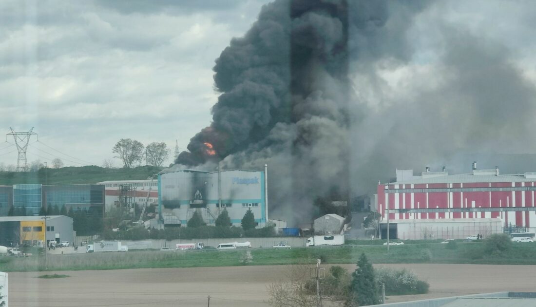 Tekirdağ’da tekstil fabrikasında yangın