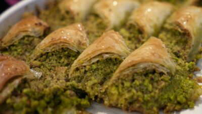 Gaziantep’te baklavacıların bayram yoğunluğu başladı