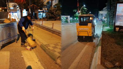 Yenişehir’de temizlik mesaisi