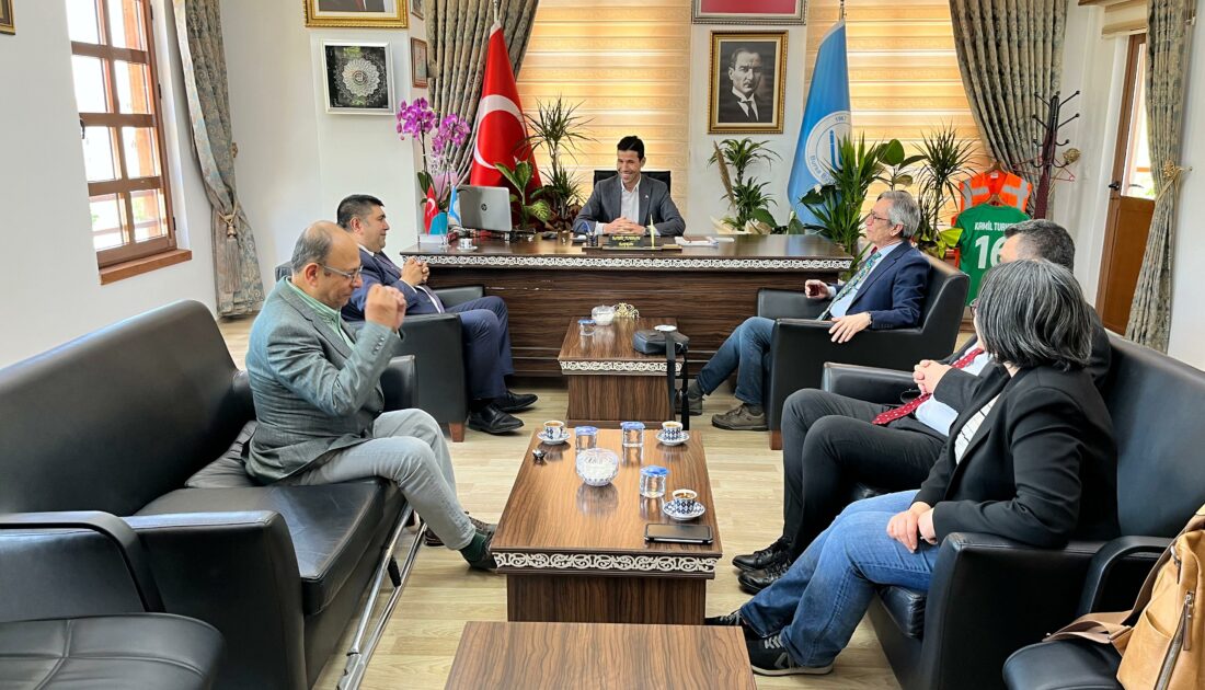 Norm Haber’den Büyükorhan Belediye Başkanı Kamil Turhan’a ziyaret