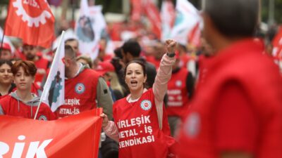 Bursa’da 1 Mayıs coşkusu yaşandı