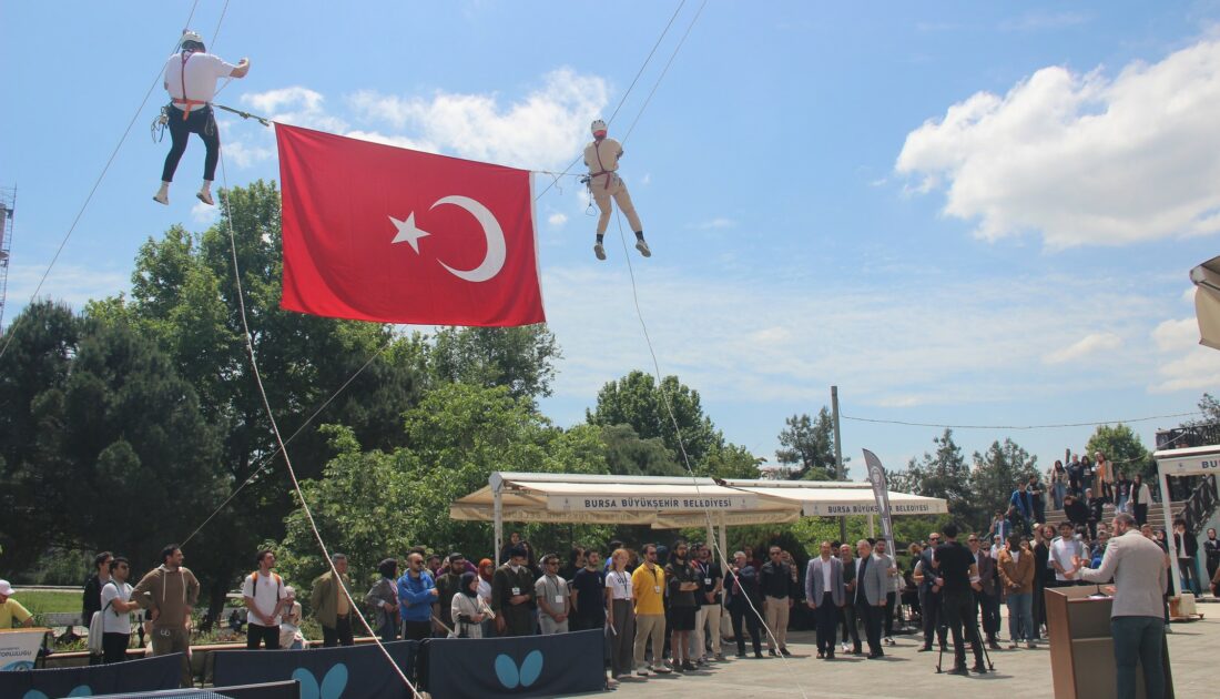 BUÜ Spor Festivali’nde öğrenciler hünerlerini sergiledi