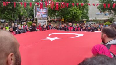 Orhangazi’de motosikletlerle 19 Mayıs konvoyu