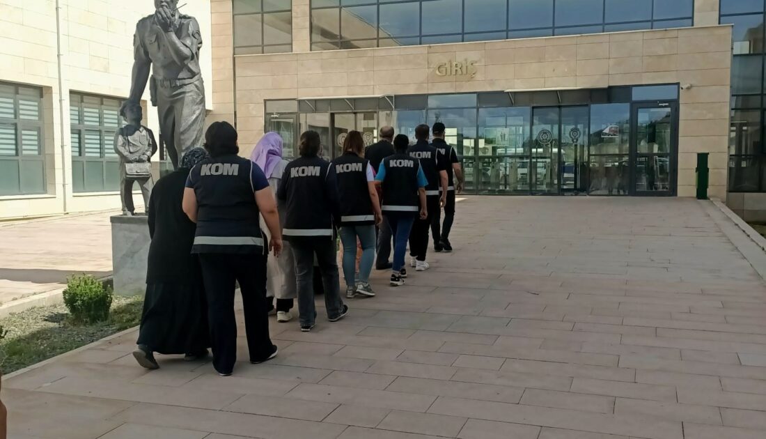 Polis, tefecilikle 25 milyonluk vurgun yapan 9 kişiyi yakaladı