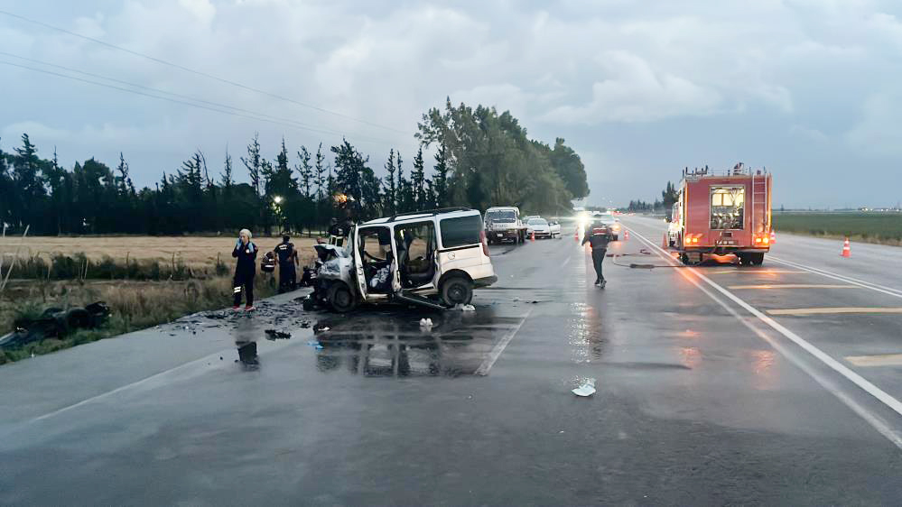 Hatay’da feci kaza: 5 ölü, 2 ağır yaralı