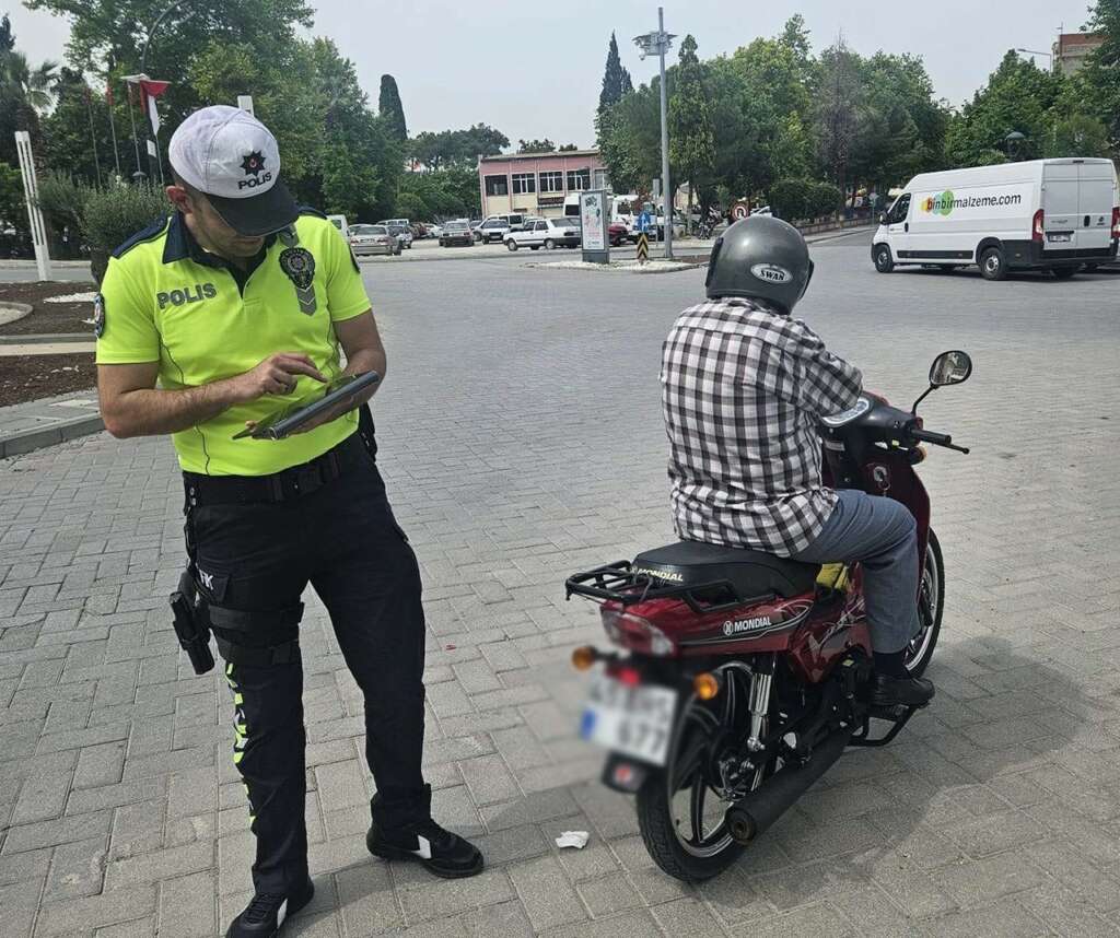 Motosiklet denetimi: Binlerce TL cezai işlem uygulandı