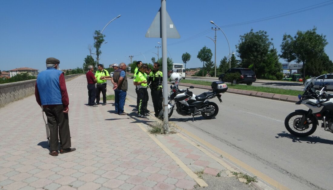 Polise saldıran sürücü gözaltına alındı