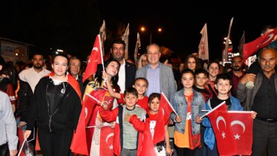 Mustafakemalpaşa’da 19 Mayıs coşkusu