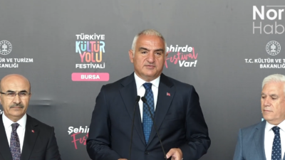 Kültür ve Turizm Bakanı Ersoy Bursa’da
