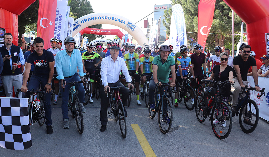 Pedallar daha Yeşil Bursa için çevrildi