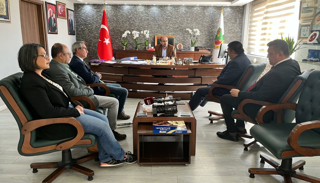 Norm Haber’den Orhaneli Belediye Başkanı Ali Osman Tayır’a ziyaret