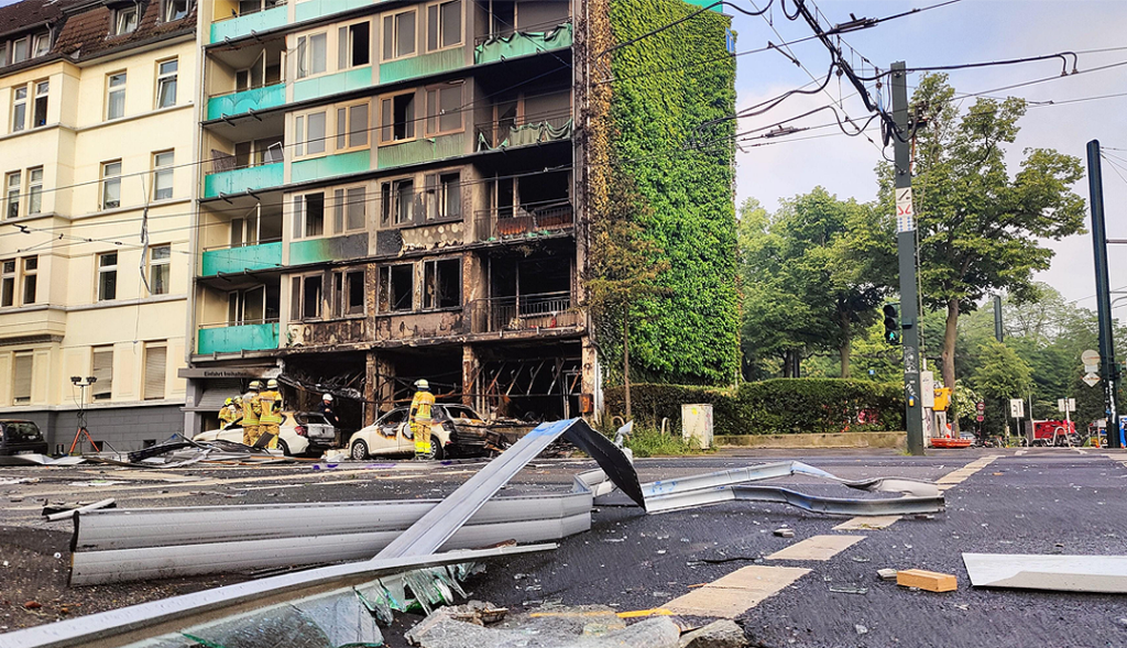 Almanya’nın Düsseldorf kentinde yangın: 3 kişi öldü, 16 kişi yaralı