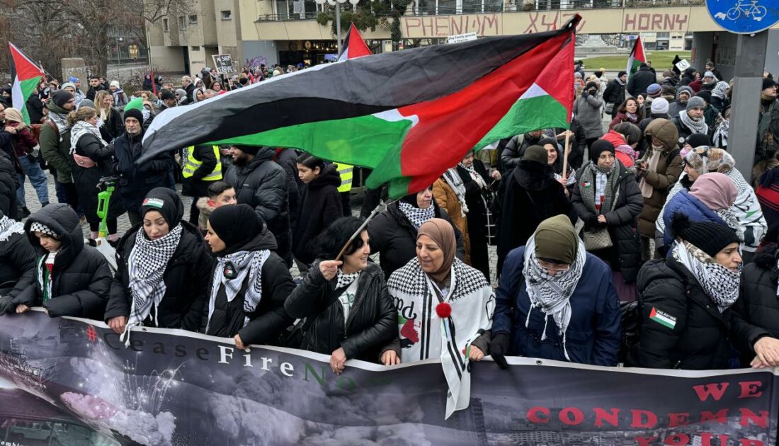 Berlin’de Filistin’e destek yürüyüşü: Çok sayıda kişiye gözaltı