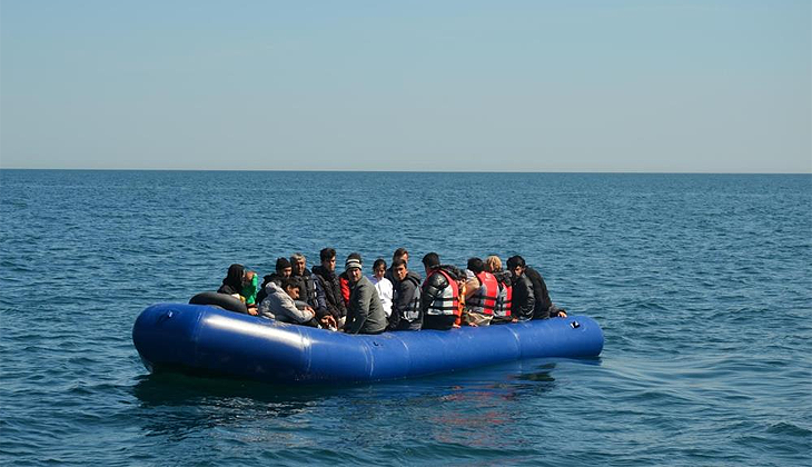 Çanakkale’de 40 kaçak göçmen kurtarıldı