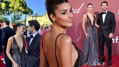 Hande Erçel ile Hakan Sabancı Cannes’da