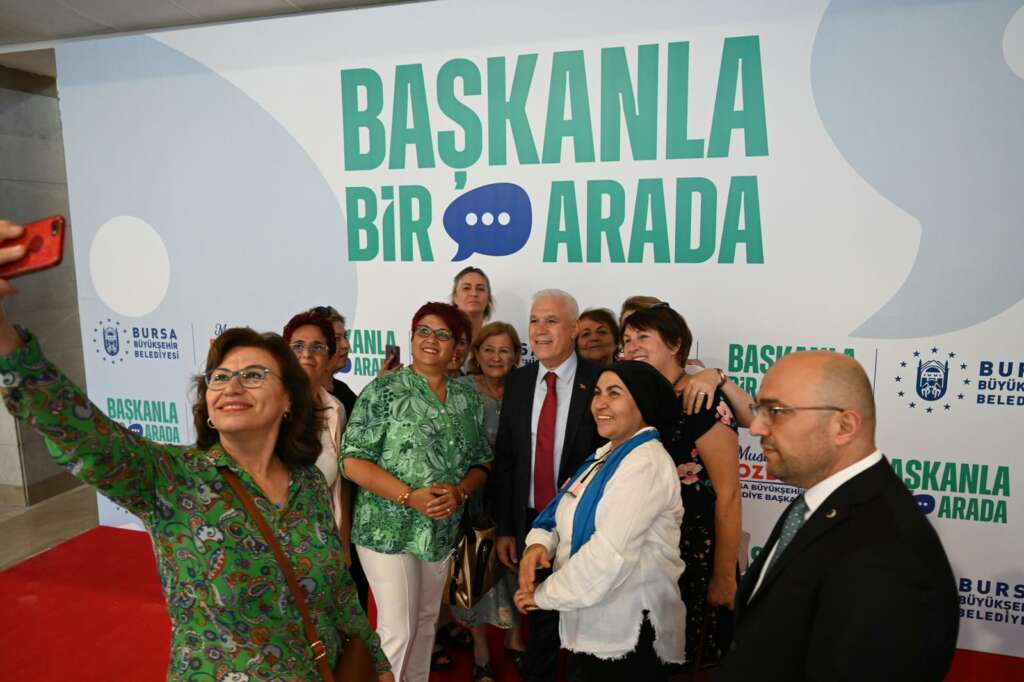 Bursalılar, Başkan Bozbey ile buluştu