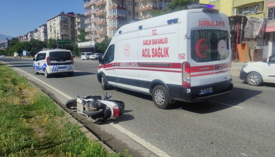 Bursa’da kuralsız sürücü ölümden döndü!