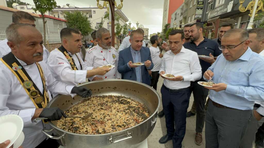 Silopi’de patenti alınan ‘Cudi Pilavı’nın festivali yapıldı