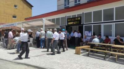 Harmancık’ta Hacı Abdullah Özden Camii açıldı