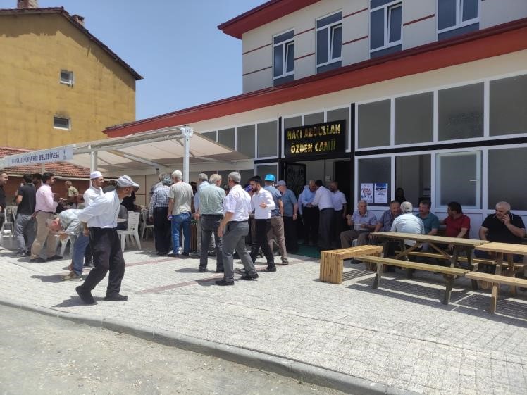 Harmancık’ta Hacı Abdullah Özden Camii açıldı