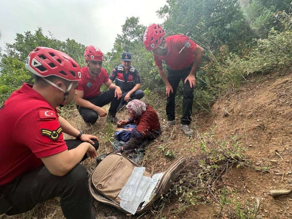 Bursa’da yaşlı kadın ormanda bulundu