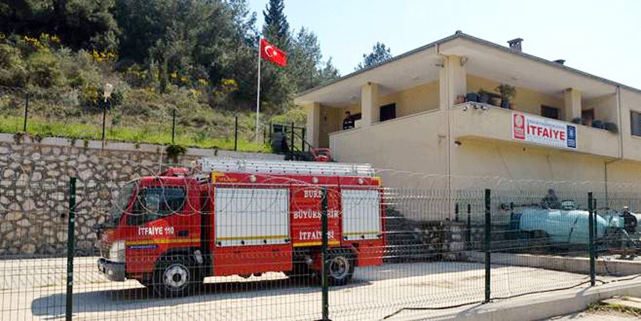 Mudanya’da mahalleli itfaiye istiyor