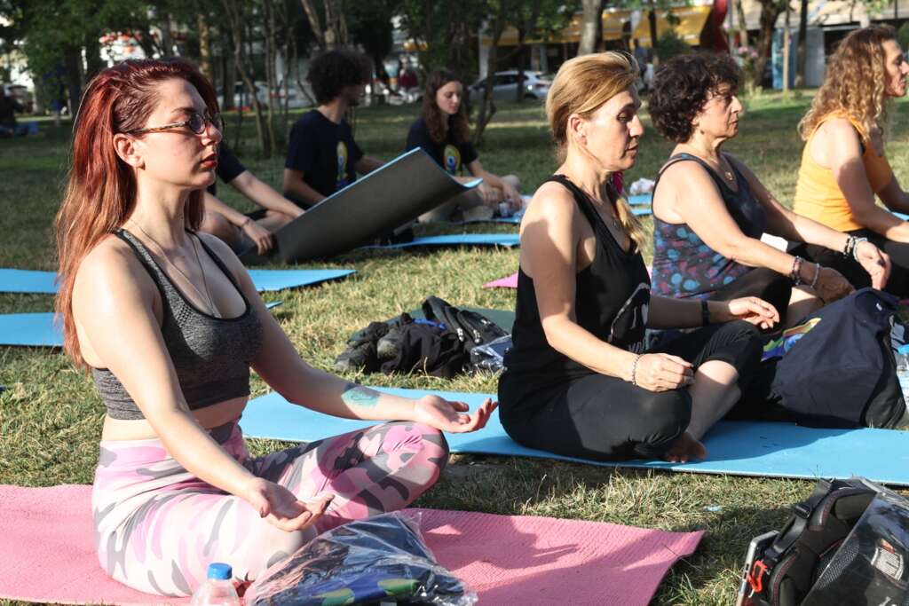 Nilüfer’de Yoga Günü’nü birlikte kutladılar