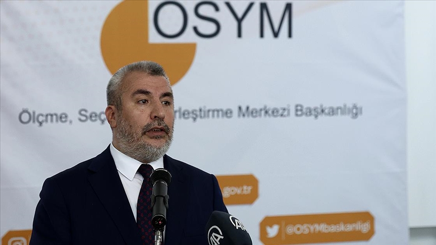 ÖSYM Başkanı Ersoy’dan YKS açıklaması