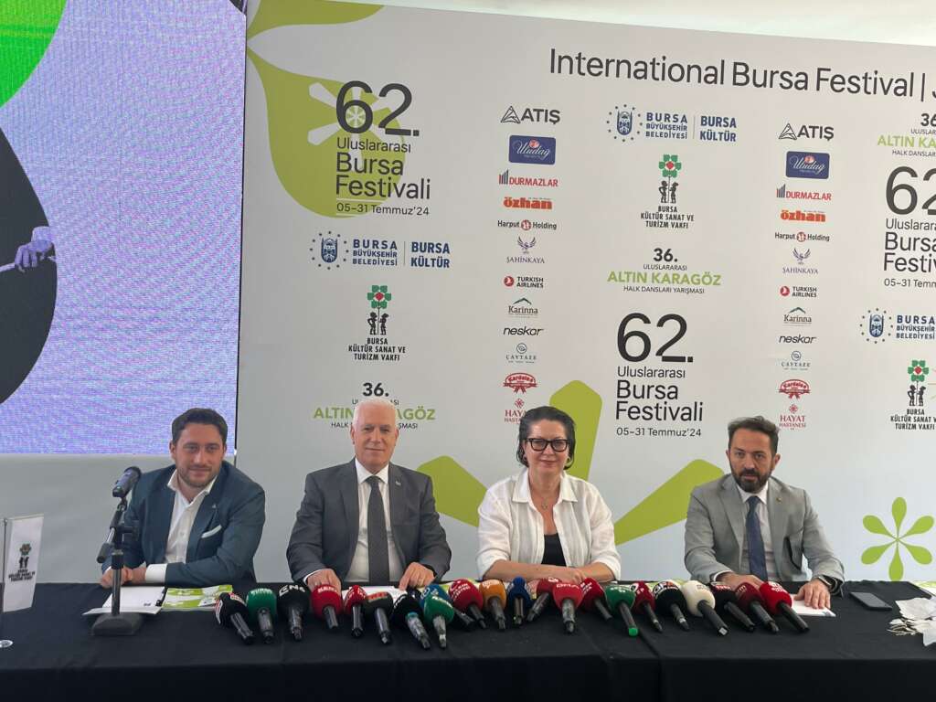 62. Uluslararası Bursa Festivali başlıyor