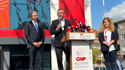 CHP Genel Başkanı Özgür Özel Nilüfer’de