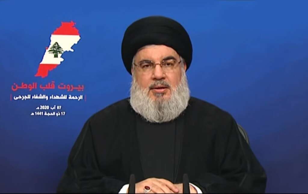 Hizbullah lideri Hasan Nasrallah, Hamas heyeti ile görüştü