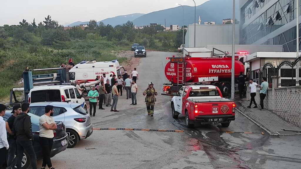 Bursa’da yangın çıktı, tekstil fabrikasında tehlikeli anlar yaşandı