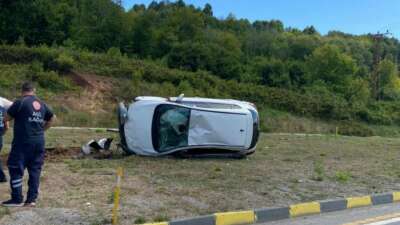 Kdz.Ereğli’ de trafik kazası: 1 kişi yaralandı