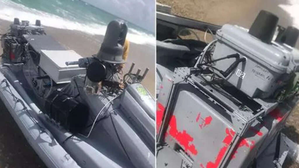 Sahilde patlayıcı madde yüklü jetski! Ukrayna’ya ait olduğu tahmin ediliyor