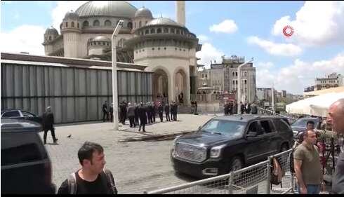 Cumhurbaşkanı Erdoğan cuma namazını Taksim Camii’nde kıldı