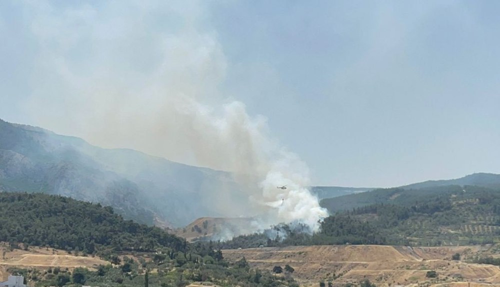 4 ilde orman yangını! Alevler yerleşim yerlerini tehdit etti