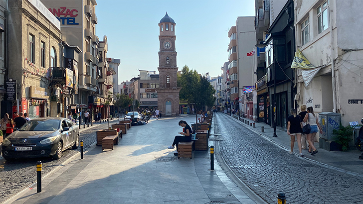 Çanakkale’deki deprem kameralara yansıdı