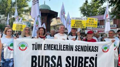 Tüm Emekliler Sendikası Bursa: Sefalete Teslim Olmayacağız
