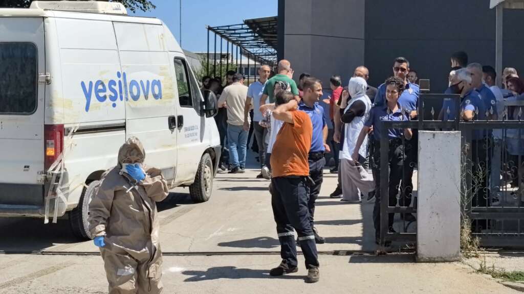 Bursa’da fabrikada kimyasal sızıntı: 11 işçi hastanelik oldu