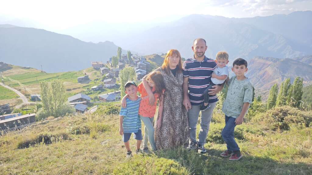 Fransız gelinin Artvin sevdası