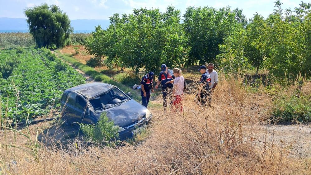 Bursa’da kadın sürücü ölümden döndü