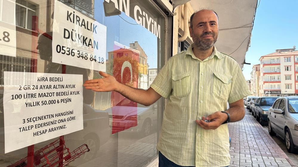 Böyle ‘kiralık’ ilanı görülmedi: Kirayı 400 ekmekten 100 litre mazota çekti