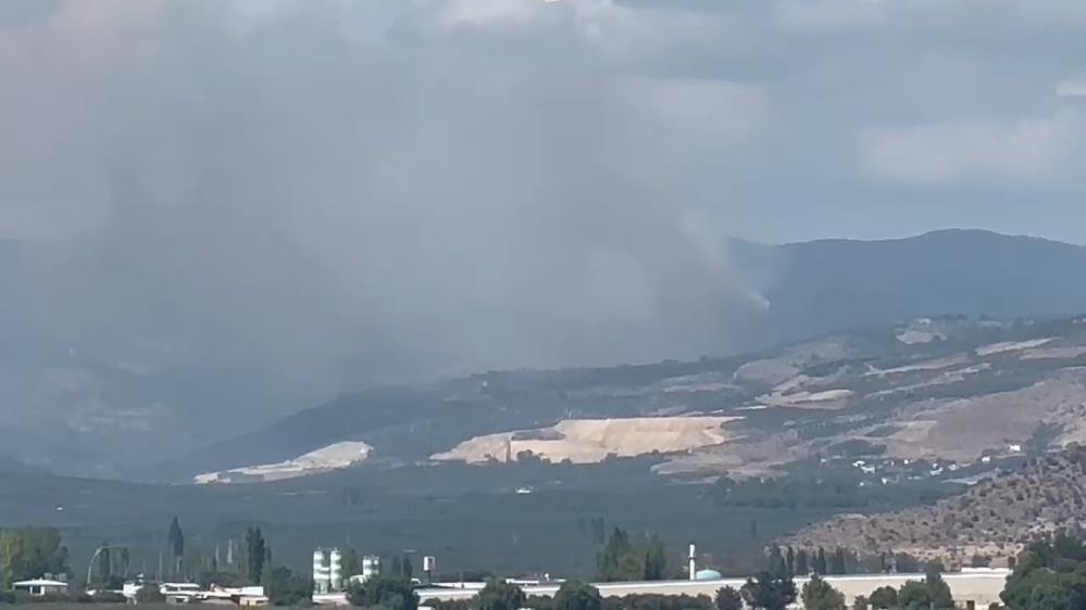 Bursa’da ormanlık alanda yangın: Ekiplerin müdahalesi sürüyor!