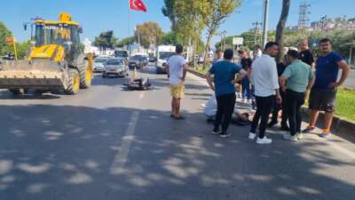 Bursa’da motosiklet ile otomobil çarpıştı: 2 yaralı