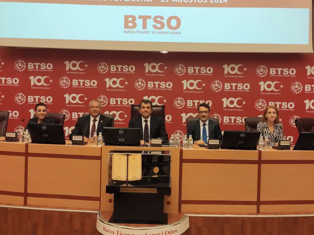 BTSO, Ağustos ayı meclis toplantısı yapıldı