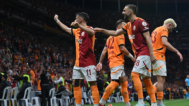 Galatasaray, Gaziantep FK’yi rahat geçti; derbi öncesi liderliği eline aldı