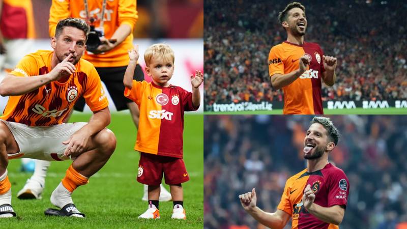 Galatasaray’ın Belçikalı yıldızı Mertens, Avrupa’nın zirvesinde!