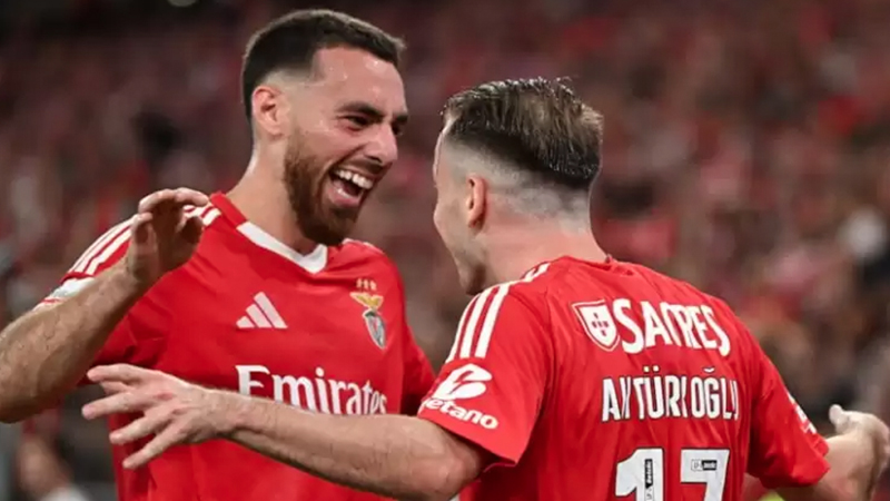 Benfica’da asist Kerem’den gol Orkun’dan!