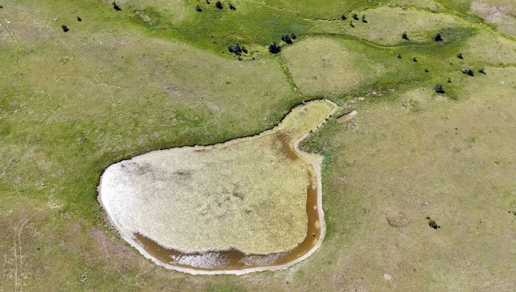 Batı Karadeniz’in zirvesinde buzul göleti