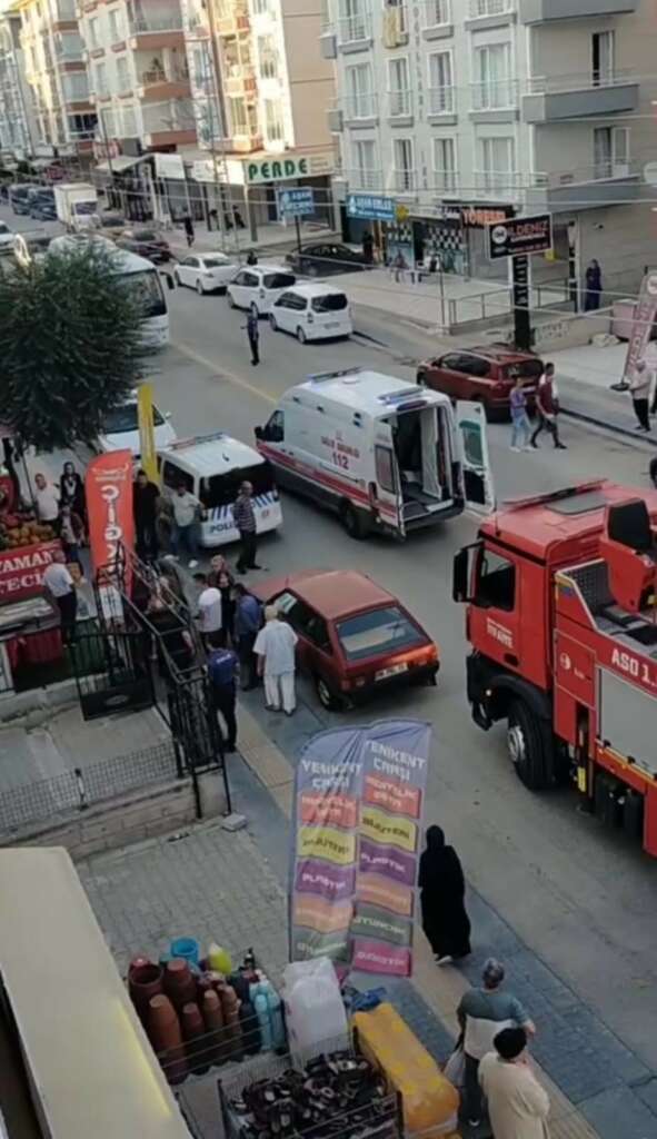 Piknik tüpü patlaması sonucu paniğe kapılan kadın balkondan atladı